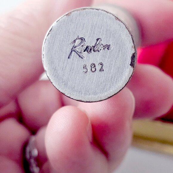 Vintage Van Cleef & Arpels Compact & Lipstick Case for Revlon Silver Plated - Picture 3 of 13